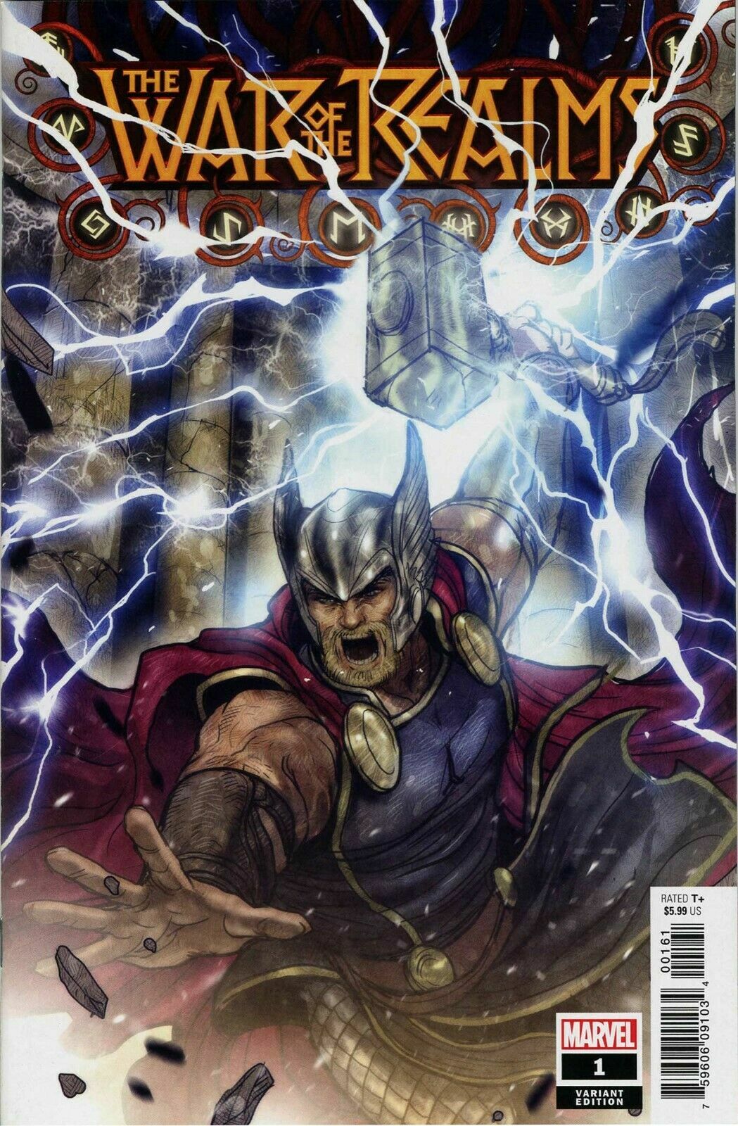 WAR OF REALMS #1 1:50 TAKEDA VARIANT MARVEL NM 1st PRINT 2019