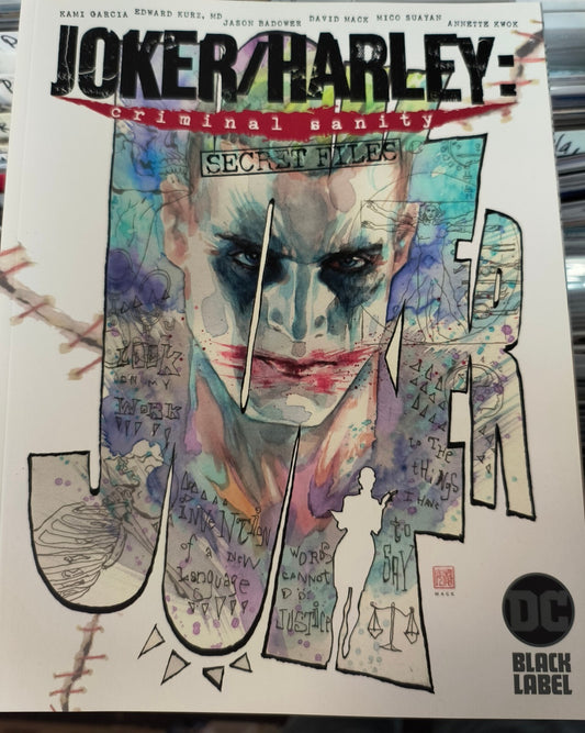 JOKER HARLEY CRIMINAL SANITY SECRET FILES GARCIA KURZ BADOWER MACK SUAYAN 2020