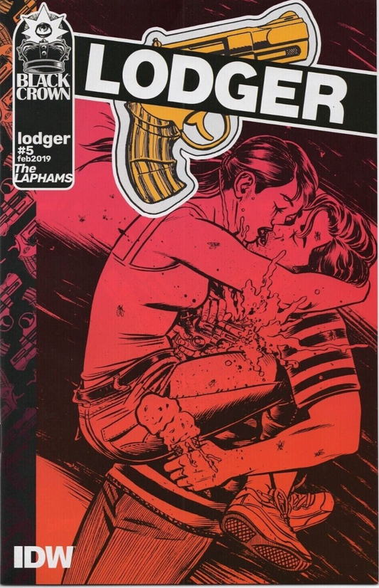 LODGER #5 DAVID LAPHAM NM 1ST PRINT BLACK CROWN 2019