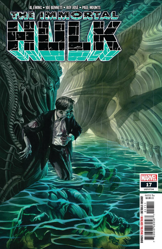 IMMORTAL HULK #17 MAIN COVER MARVEL NM 1ST PRINT 2019