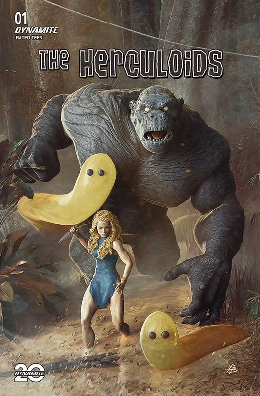 HERCULOIDS #1 NM 1ST PRINT BARENDS VARIANT DYNAMITE COMICS 2025