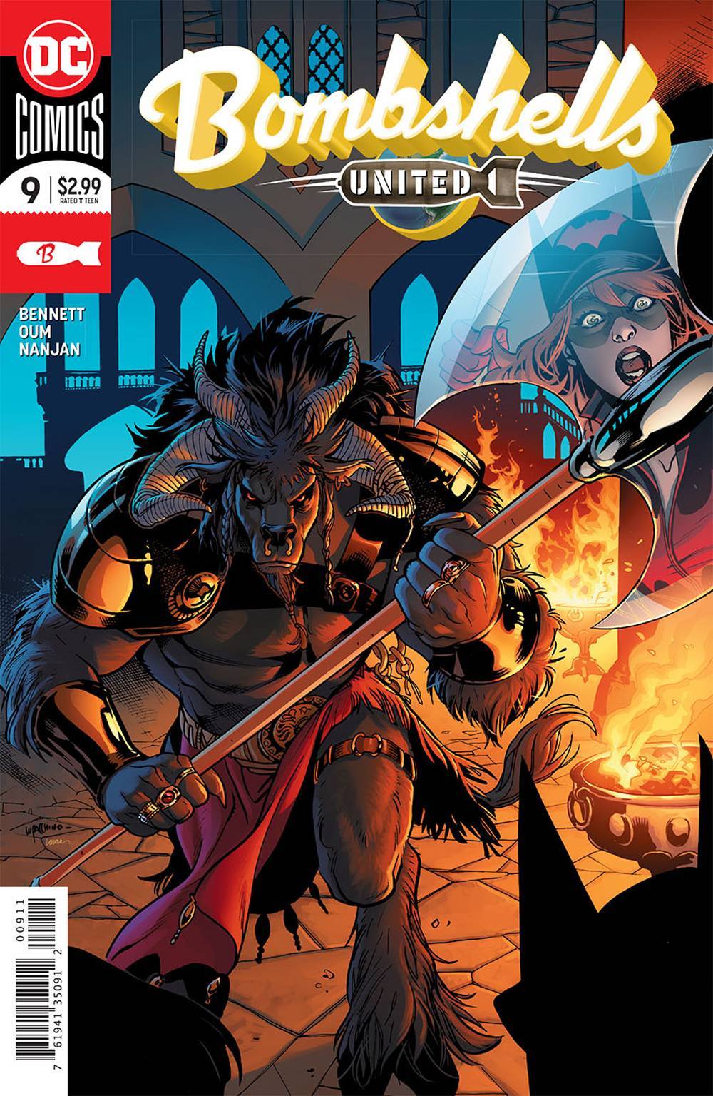 BOMBSHELLS UNITED #9 DC COMICS NM