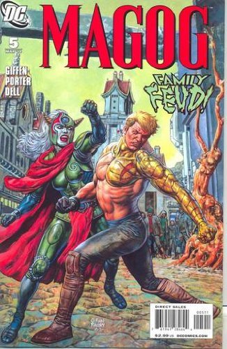 MAGOG #5 KEITH GIFFEN HOWARD PORTER JOHN DELL NM 1ST PRINT