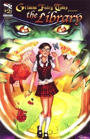 GRIMM FAIRY TALES PRESENTS THE LIBRARY #2 A JOE PEKAR NM 1ST PRINT