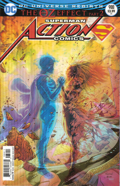 ACTION COMICS #988 LENTICULAR ED (OZ EFFECT) DC  NM FIRST PRINT