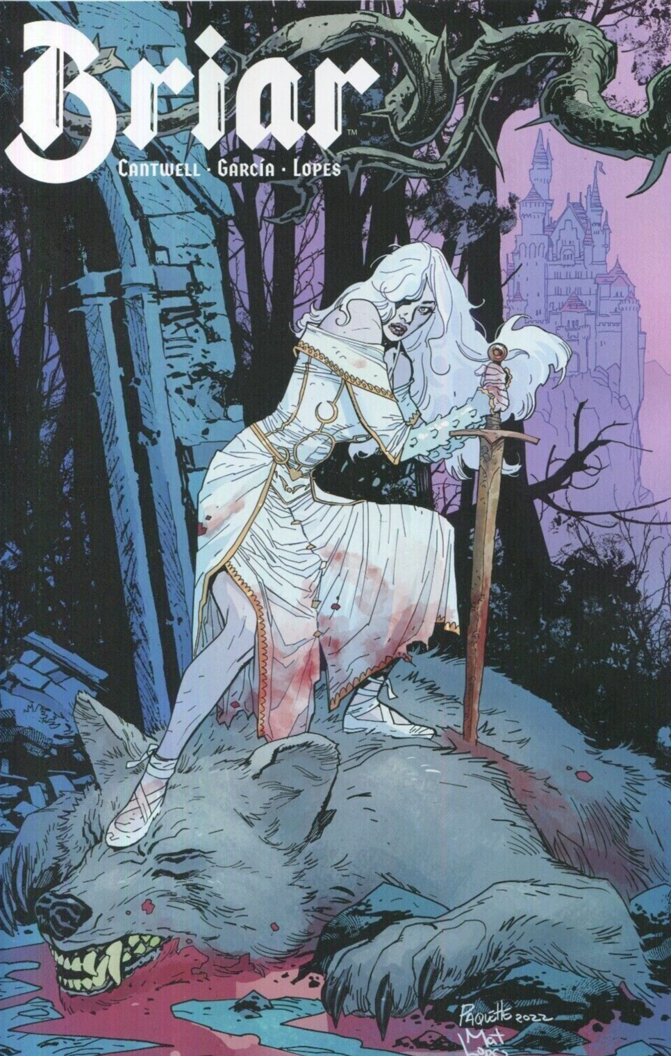 BRIAR #1 PAQUETTE VARIANT BOOM COMICS  2022 NM