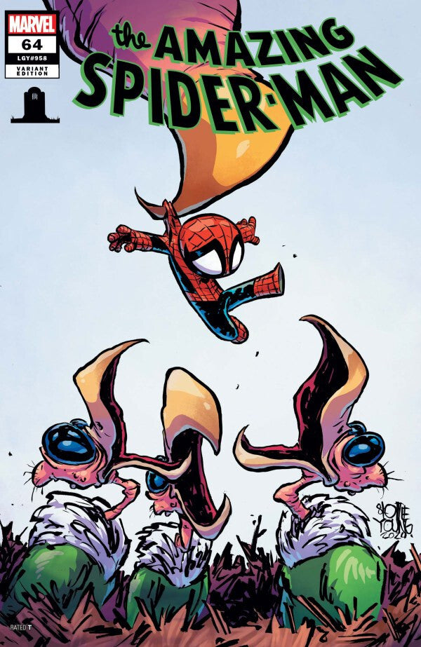 AMAZING SPIDER-MAN #64 NM 1ST PRINT SKOTTIE YOUNG VARIANT MARVEL COMICS 2024