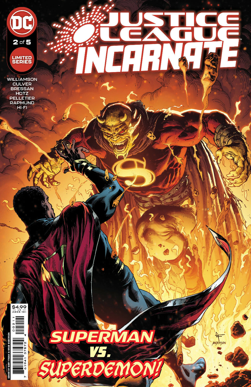 JUSTICE LEAGUE INCARNATE #1 2 DC COMICS