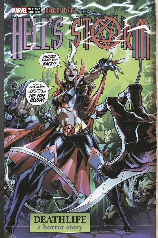 MARAUDERS #13 RANDOLPH HELLS STORM HORROR VARIANT X O SWORDS 2020 NM