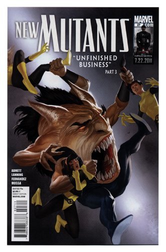 NEW MUTANTS #27 DAN ABNETT & ANDY LANNING LEANDRO FERNANDEZ NM 1ST PRINT