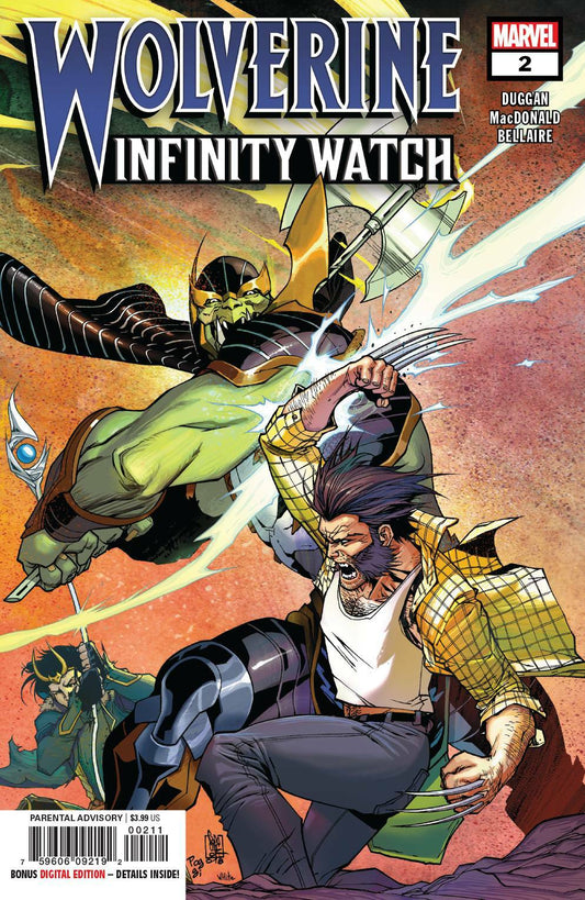 WOLVERINE INFINITY WATCH #2 MAIN COVER MARVEL NM 1ST PRINT 2019