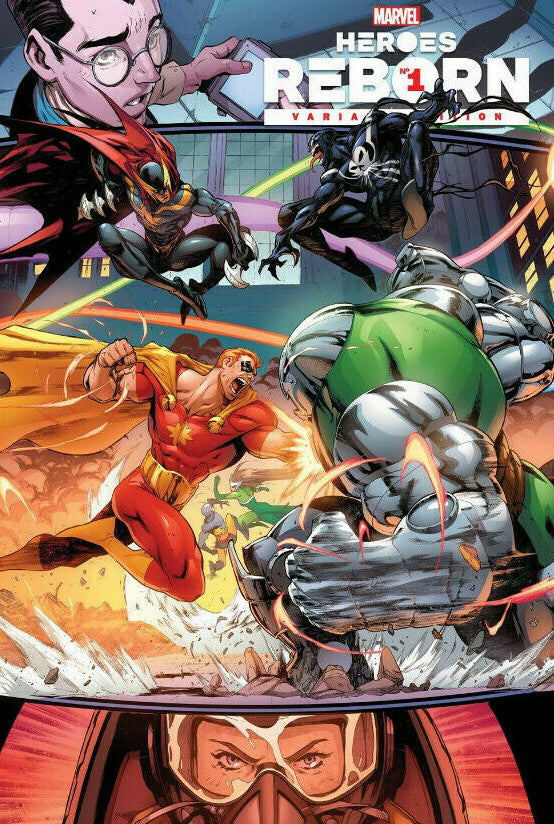 HEROES REBORN MAIN AND VARIANT COVERS #1 #2 YOU PICK!