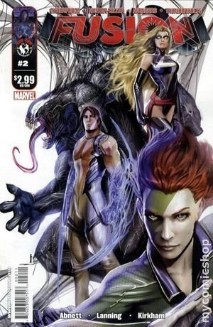 FUSION #2 COLLISION DAN ABNETT NM 1ST PRINT