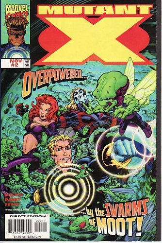 MUTANT X VOL. 1 #2 NOVEMBER 1998 VF/NM 1ST PRINT