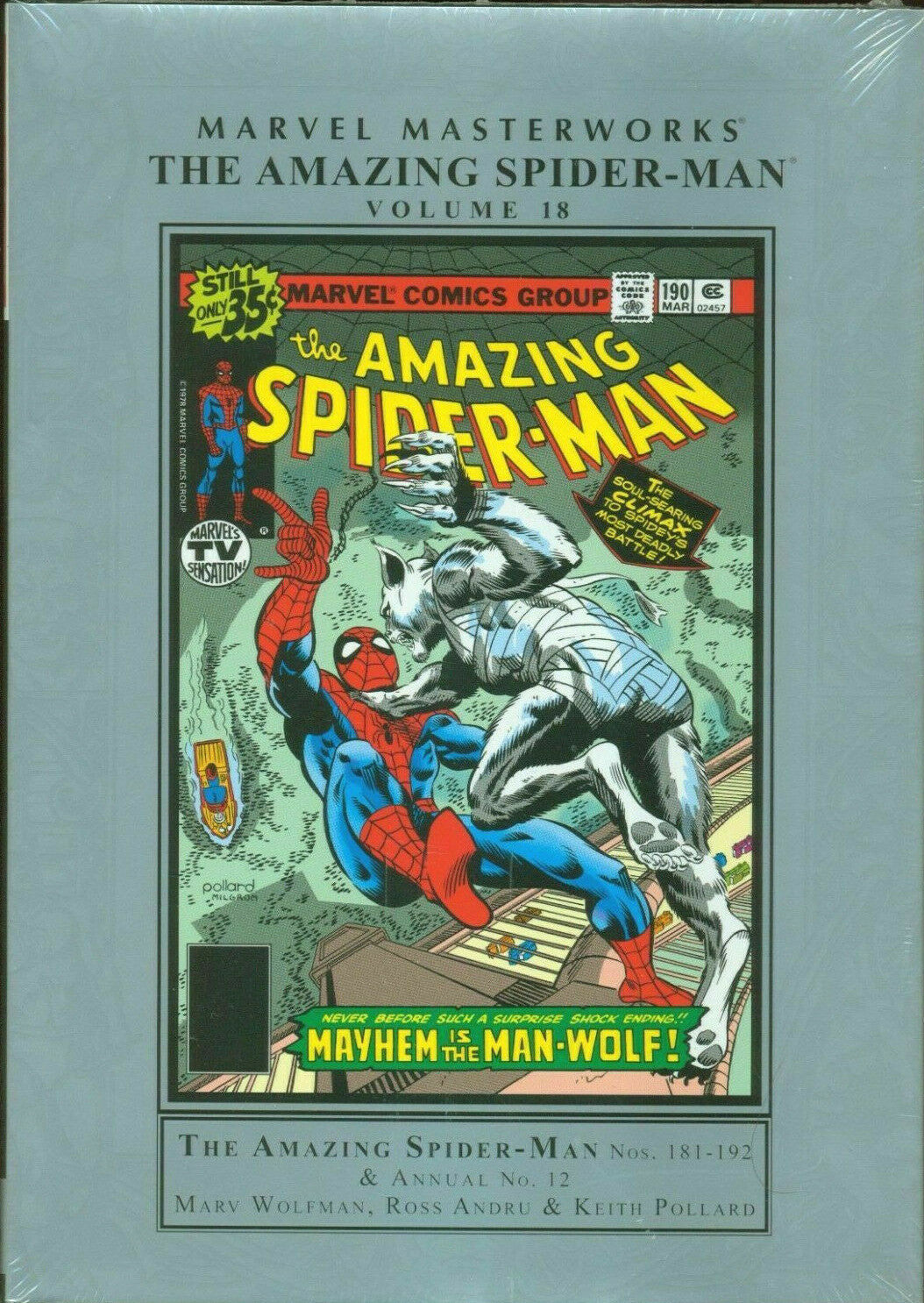 MARVEL MASTERWORKS VARIOUS EDITIONS NEW/SHRINKWRAPPED YOU PICK!