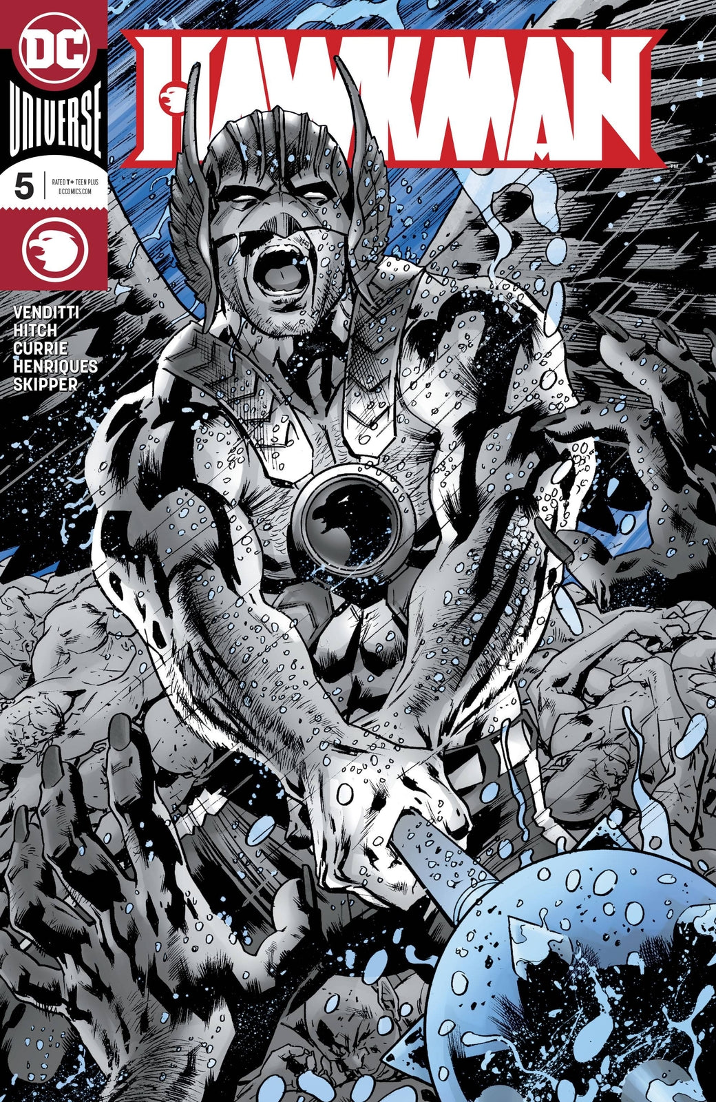 HAWKMAN #5 FOIL COVER DC COMICS NM 1st PRINT 2018