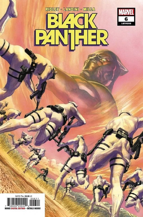 BLACK PANTHER #6 ALEX ROSS MAIN COVER 2021 MARVEL NM 1st PRINT