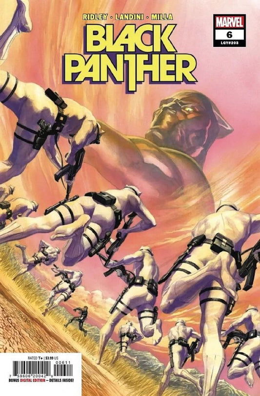 BLACK PANTHER #6 ALEX ROSS MAIN COVER 2021 MARVEL NM 1st PRINT