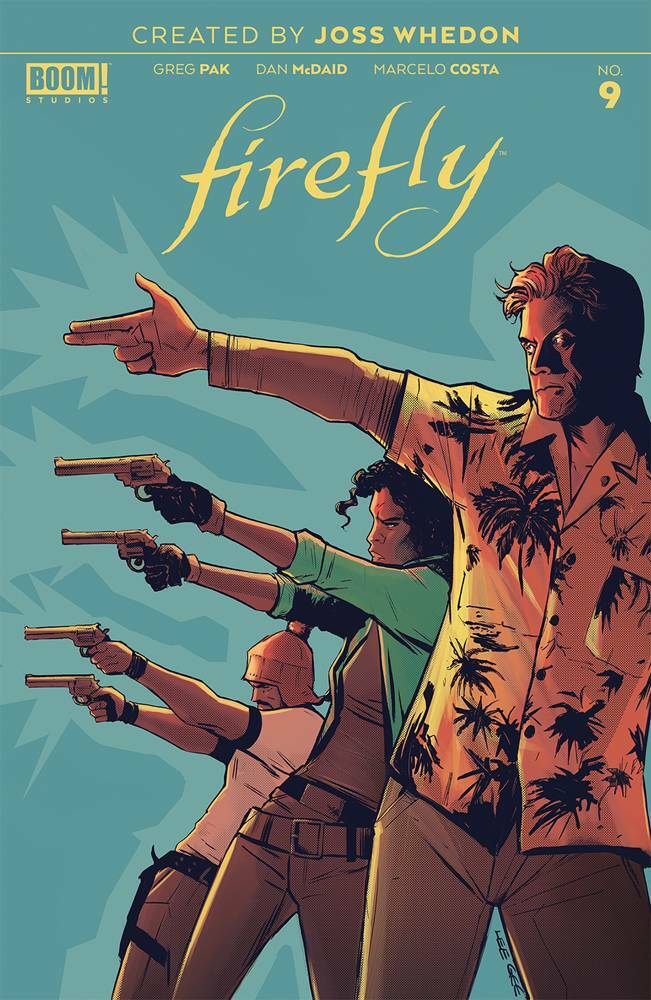 FIREFLY #9 COVER A MAIN GARBETT BOOM! NM 1ST PRINT 2019