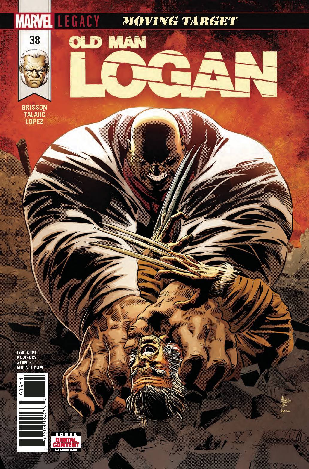 OLD MAN LOGAN #38 MOVING TARGET NM 1ST PRINT MARVEL 2018