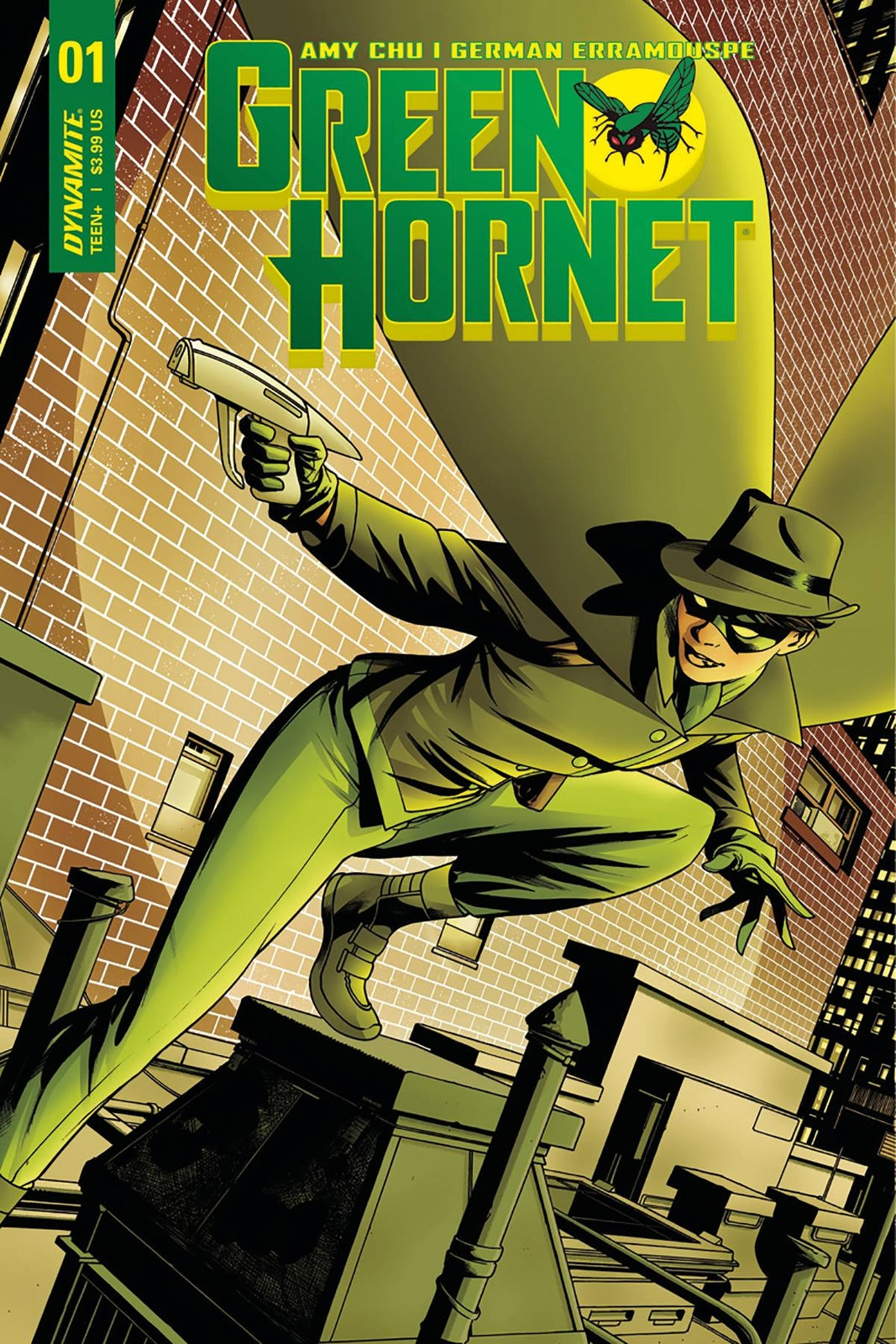 GREEN HORNET #1 COVER C MCKONE DYNAMITE NM