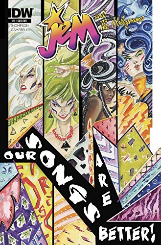 JEM & THE HOLOGRAMS #3 SUBSCRIPTION VAR NM 1ST PRINT