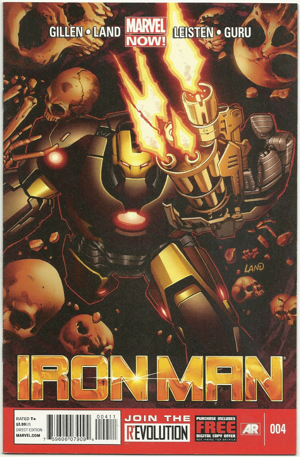 IRON MAN #4 MARVEL COMICS 2013 NM KIERON GILLEN LUKE ROSS