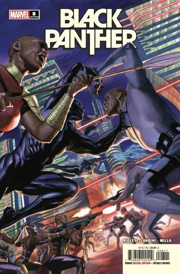 BLACK PANTHER #8 ALEX ROSS MAIN COVER 2021 MARVEL NM 1st PRINT