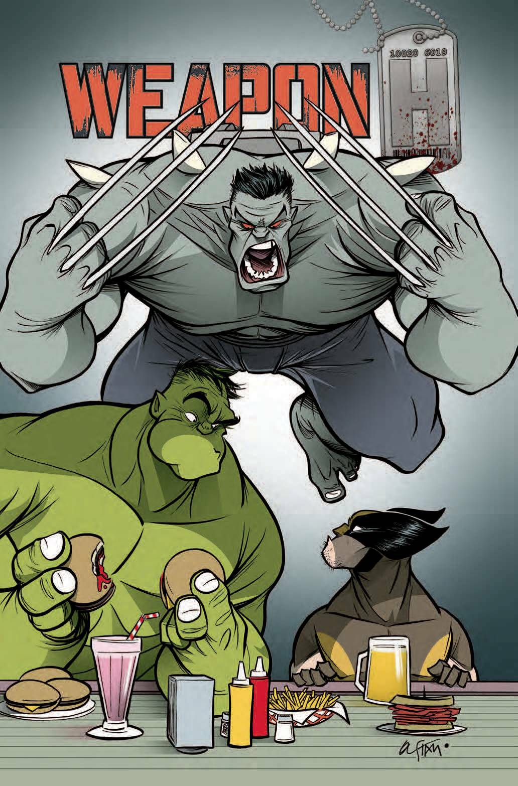 WEAPON H #1 DUARTE VARIANT 1:25 LEGACY MARVEL NM