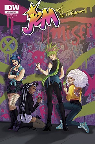 JEM & THE HOLOGRAMS #9 SUBSCRIPTION VAR NM 1ST PRINT
