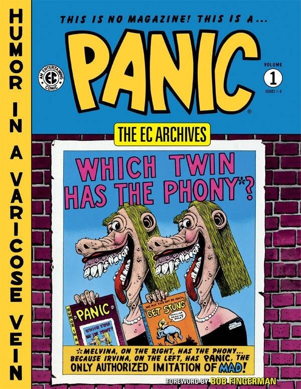 Panic Volume 1 EC Archives SEALED HARDCOVER MINT JACK DAVIS KAMEN WALLY WOOD
