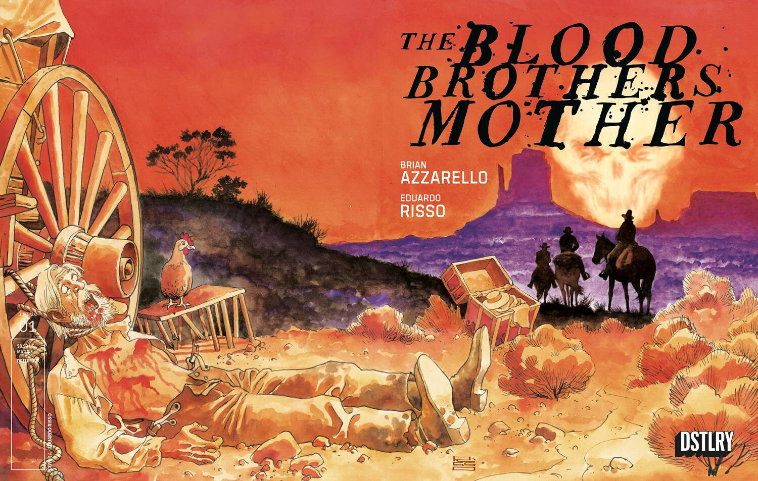 THE BLOOD BROTHERS MOTHER #1 RISSO AZZARELLO DSTLRY NM 2024