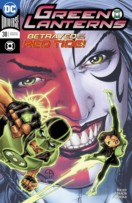 GREEN LANTERNS #38 MAIN COVER DC REBIRTH 1st PRINT NM 1ST APPEARANCE RED TIDE