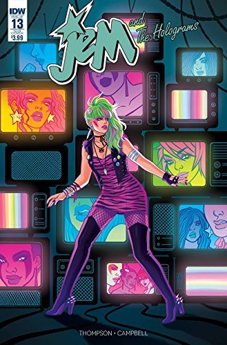 JEM & THE HOLOGRAMS #13 SUBSCRIPTION VARIANT NM 1ST PRINT
