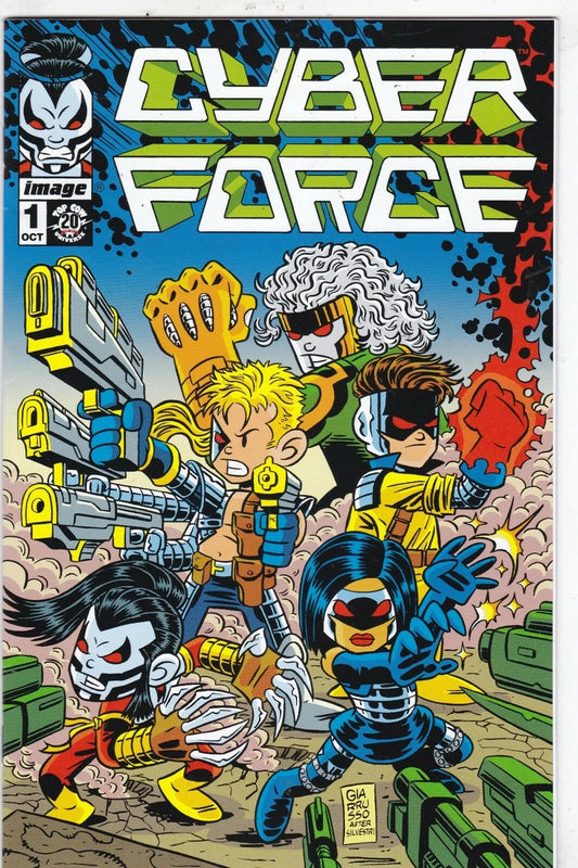 CYBERFORCE VOL 4 #1 GIARRUSSO COVER VARIANT IMAGE NM 1st PRINT 2012