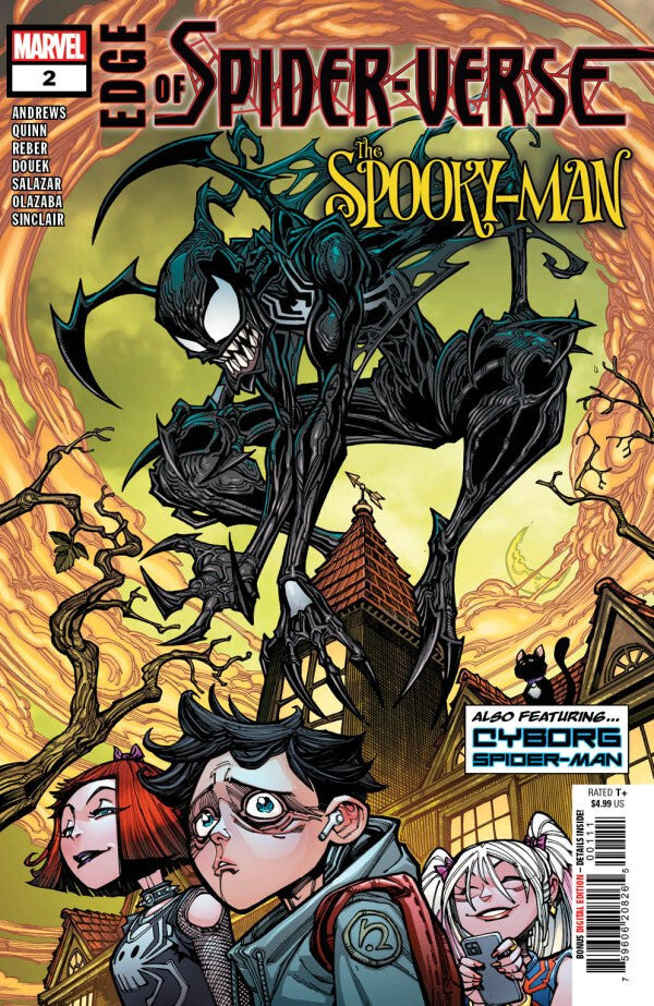 EDGE OF SPIDER-VERSE #2 NM 1ST PRINT MAIN COVER MARVEL COMICS 2024