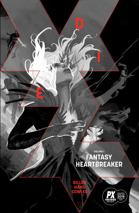 SDCC 2019 DIE TP VOL 01 FANTASY HEARTBREAKER VARIANT SAN DIEGO EXCLUSIVE PX NM