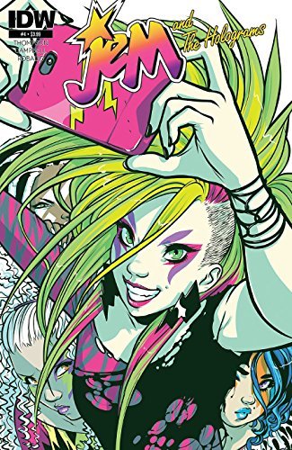 JEM & THE HOLOGRAMS #4 NM 1ST PRINT