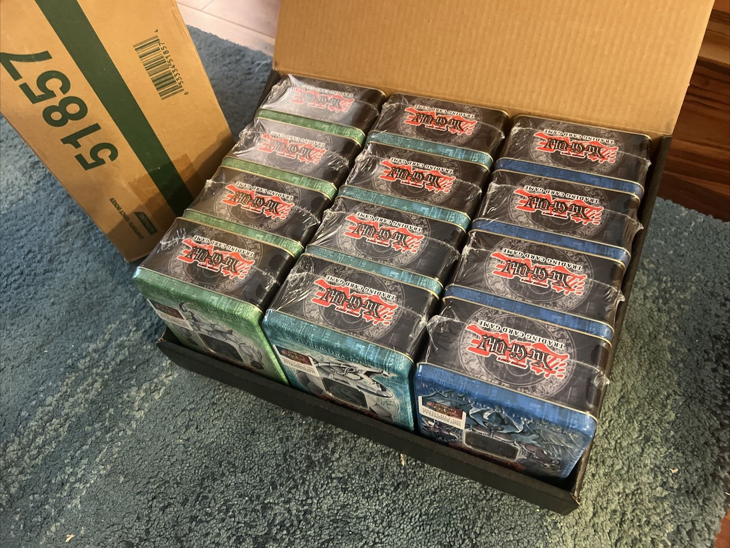 UPPER DECK YUGIOH 2006 TIN FRESH FROM CASE CYBER DRAGON SEALED