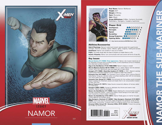 X-MEN RED #1 CHRISTOPHER TRADING CARD VARIANT LEGACY MARVEL COMICS NM