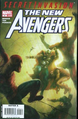 NEW AVENGERS #41 SECRET INVASION TIE-IN BRIAN MICHAEL BENDIS NM 1ST PRINT