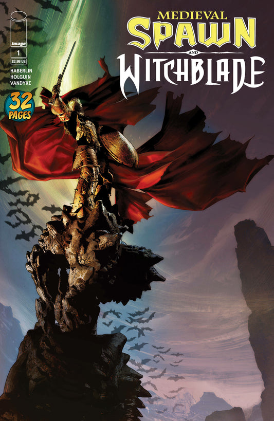 MEDIEVAL SPAWN WITCHBLADE #1 COVER A HABERLIN IMAGE NM FIRST PRINT 2018