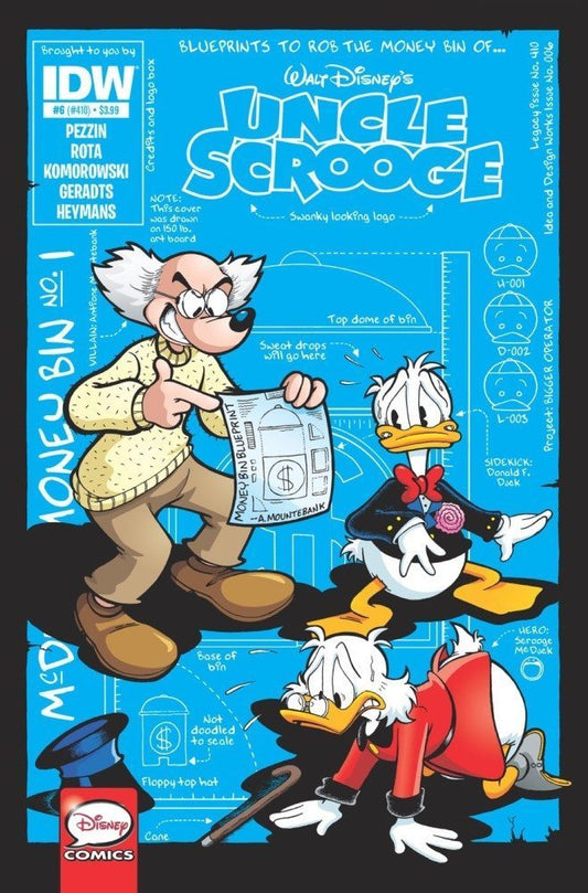 UNCLE SCROOGE #6 (#410) IDW DISNEY COMICS NM