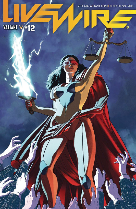 LIVEWIRE #12 COVER A LEE VALIANT NM 1ST PRINT 2019