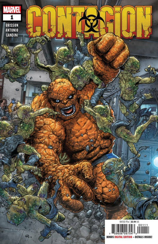 CONTAGION #1 MAIN COVER MARVEL NM 1ST PRINT 2019