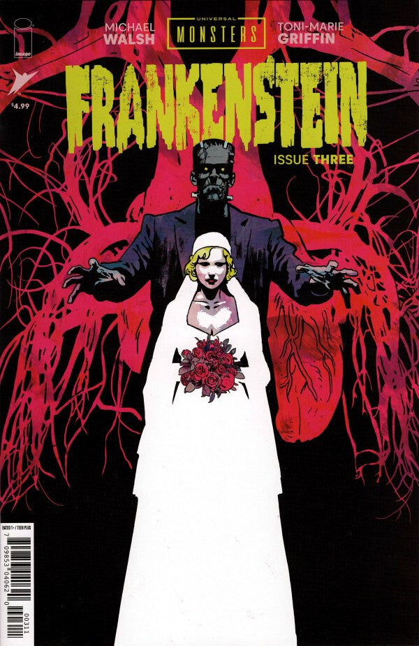 UNIVERSAL MONSTERS FRANKENSTEIN #3 NM 1ST PRINT MAIN COVER IMAGE COMICS 2024