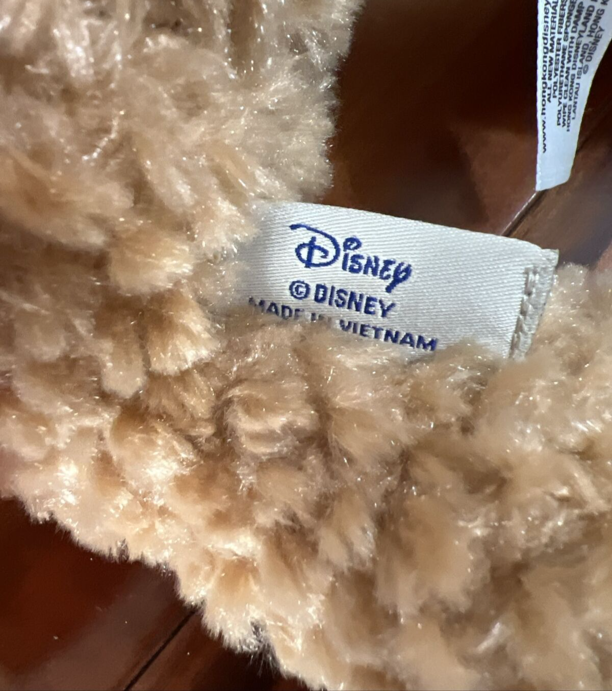 DUFFY HONG KONG KING CROWN DISNEYLAND LARGE 15" 9th ANNIVERSARY 2014