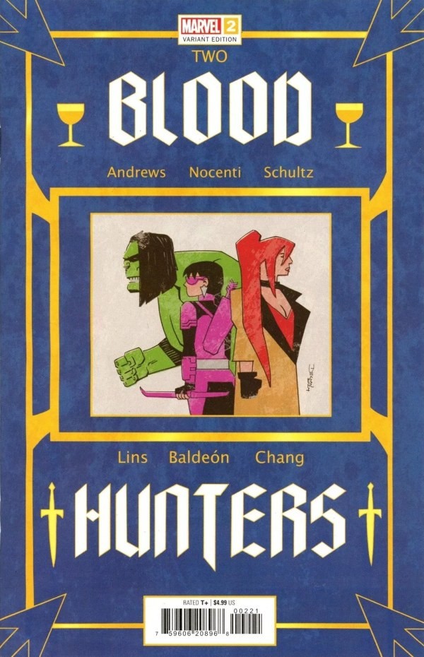 BLOOD HUNTERS #2 NM 1ST PRINT SHALVEY COVER BLOOD HUNT TIE-IN MARVEL COMICS 2024