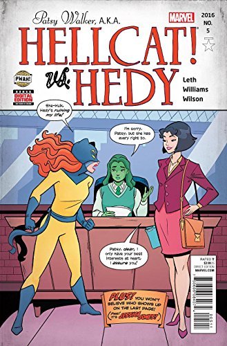 PATSY WALKER AKA HELLCAT ISSUE 5 BRITTNEY WILLIAMS AND KATE LETH NM 1ST PRINT