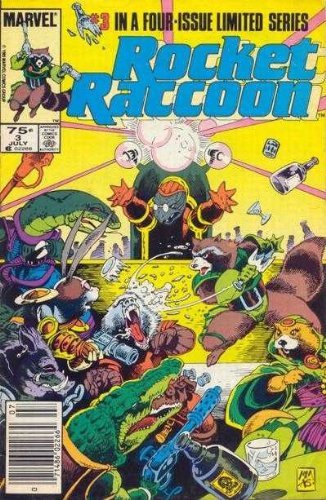 ROCKET RACCOON EDITION# 3 MARVEL VF/NM 1ST PRINT